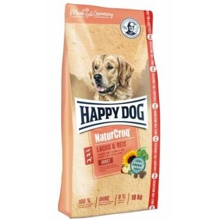 Happy Dog NaturCroq Somonlu Yetişkin 18 kg Köpek Maması kullananlar yorumlar